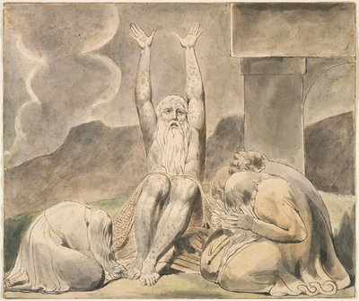 Les Mauvais Rêves de Job - William Blake